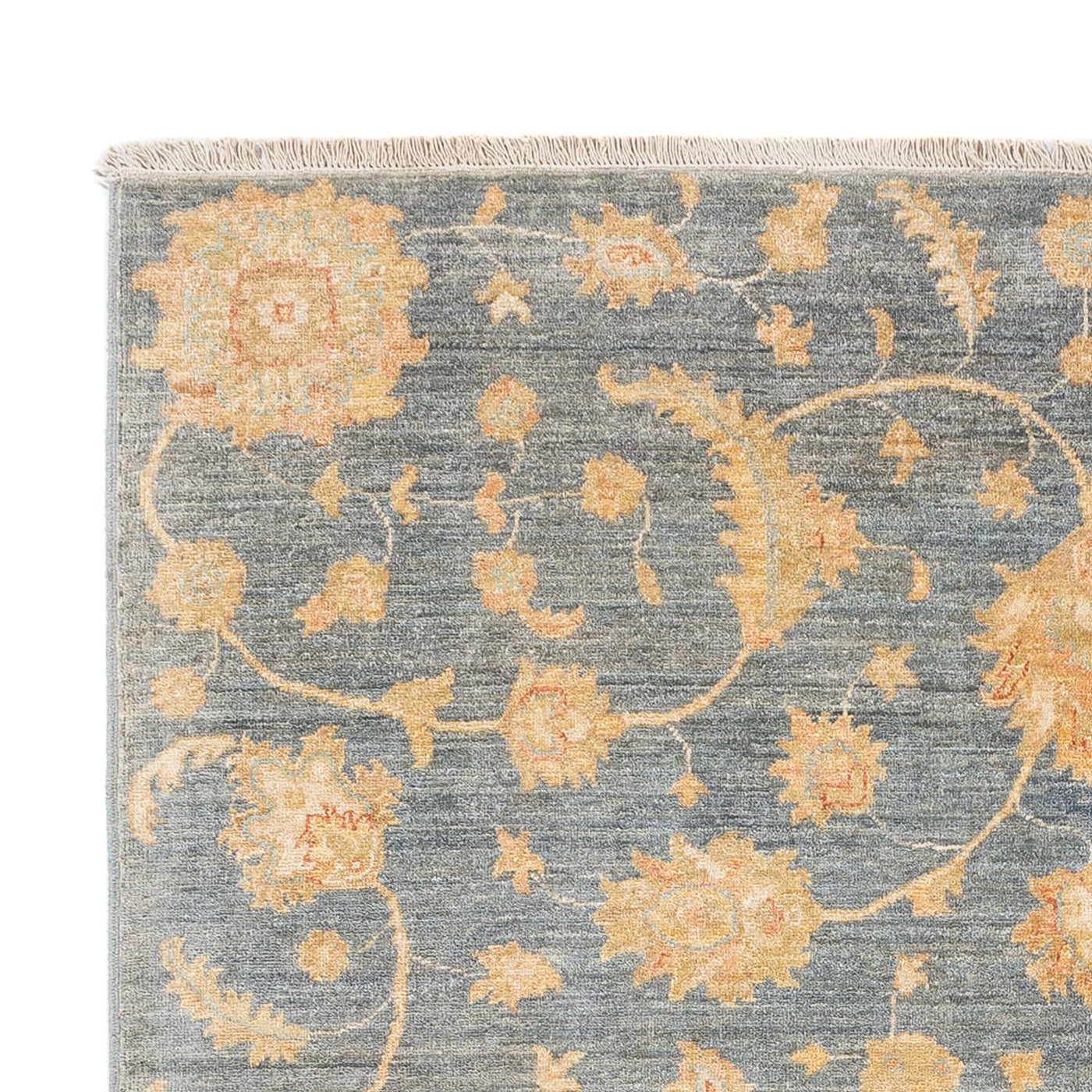 Ziegler Teppich - Ariana - 239 x 174 cm - seeblau