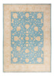 Ziegler Teppich - 243 x 173 cm - blau