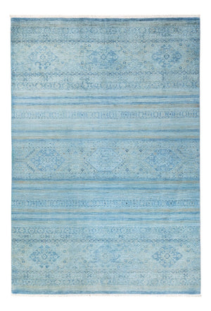 Ziegler Teppich - Modern - 250 x 171 cm - hellblau