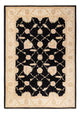 Ziegler Teppich - 244 x 175 cm - schwarz