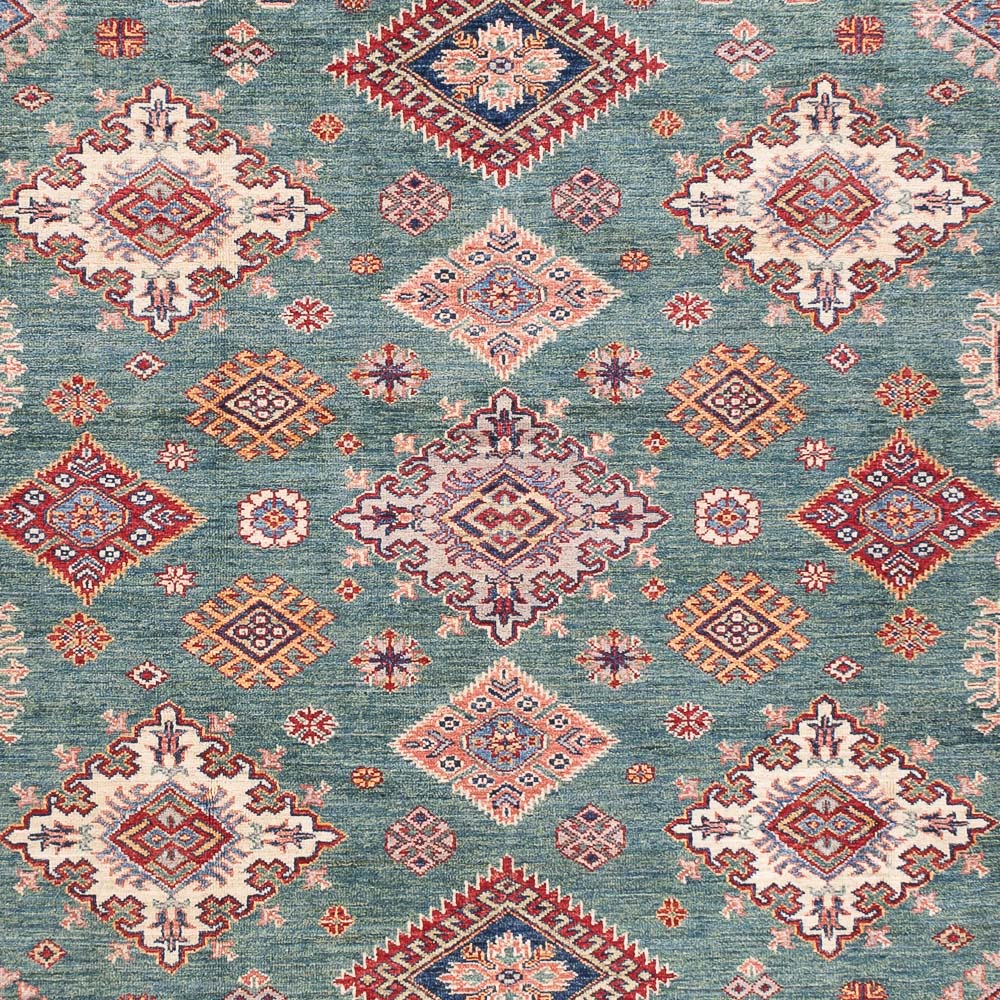Ziegler Teppich - Kazak - 304 x 245 cm - hellgrün