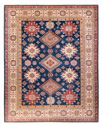 Ziegler Teppich - Kazak - 297 x 244 cm - dunkelblau