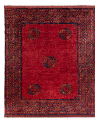 Afghan Teppich - Kunduz - 312 x 258 cm - rot