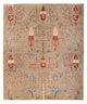 Ziegler Teppich - Ariana - 293 x 241 cm - dunkelbeige