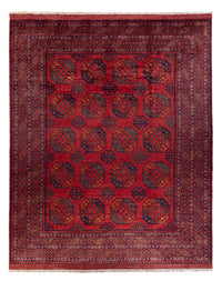 Afghan Teppich - Kunduz - 306 x 255 cm - rot