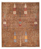 Ziegler Teppich - Ariana - 296 x 246 cm - dunkelbeige