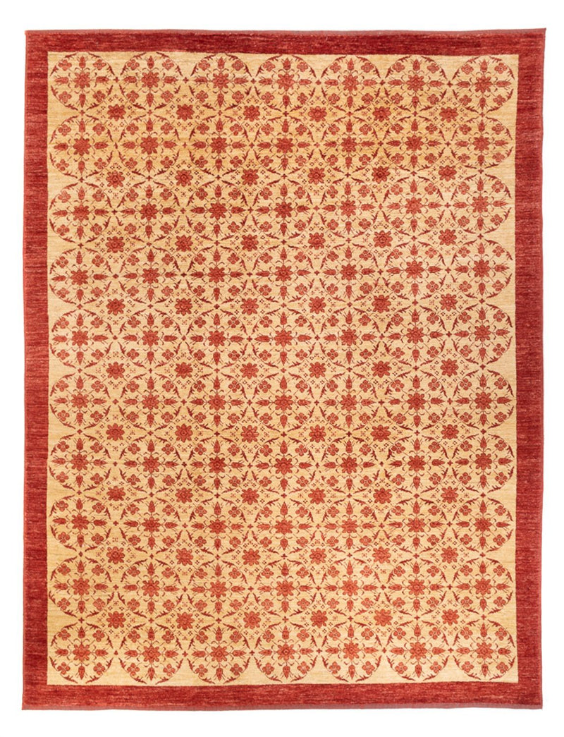 Ziegler Teppich - Modern - 306 x 237 cm - mehrfarbig