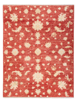 Ziegler Teppich - Modern - 206 x 154 cm - rot