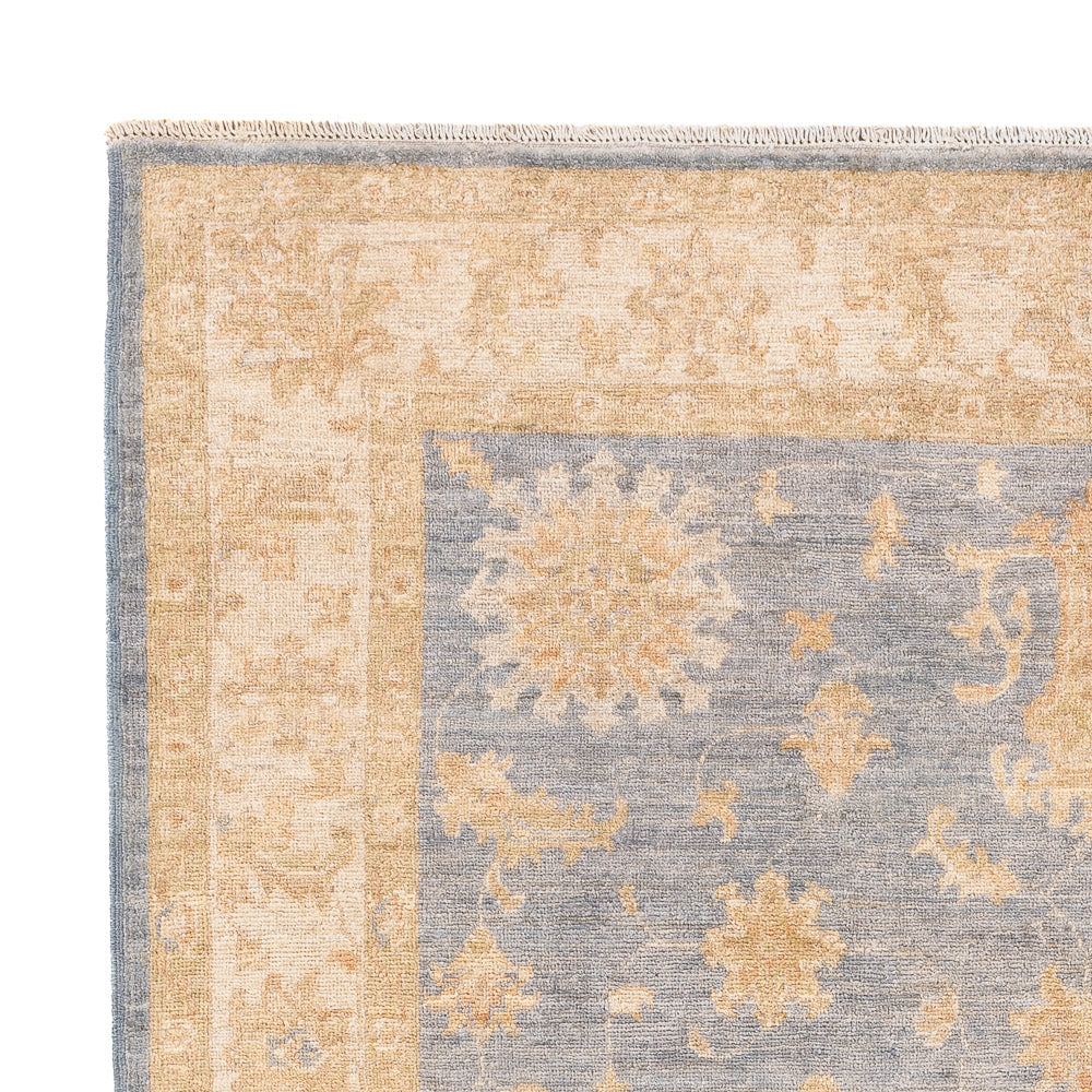 Ziegler Teppich - 198 x 151 cm - petrolblau