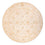 Ziegler Teppich rund  - 200 x 199 cm - beige