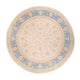 Ziegler Teppich rund  - 246 x 245 cm - beige