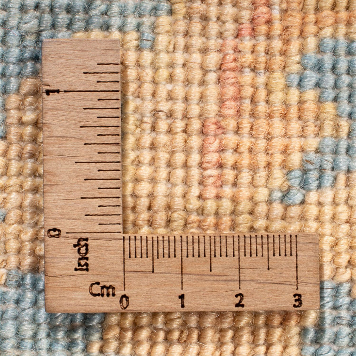 Ziegler Teppich rund  - 152 x 146 cm - beige