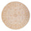 Ziegler Teppich rund  - 150 x 147 cm - beige