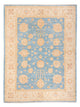 Ziegler Teppich - 202 x 148 cm - blau