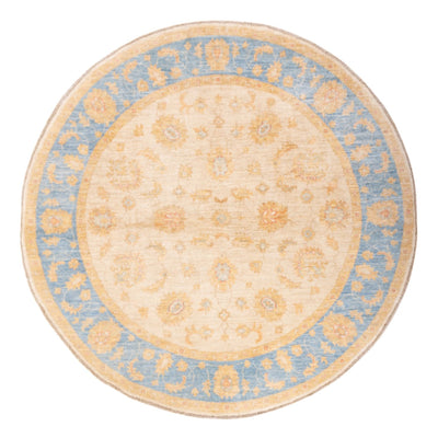 Ziegler Teppich rund  - 194 x 199 cm - beige