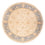 Ziegler Teppich rund  - 202 x 200 cm - beige