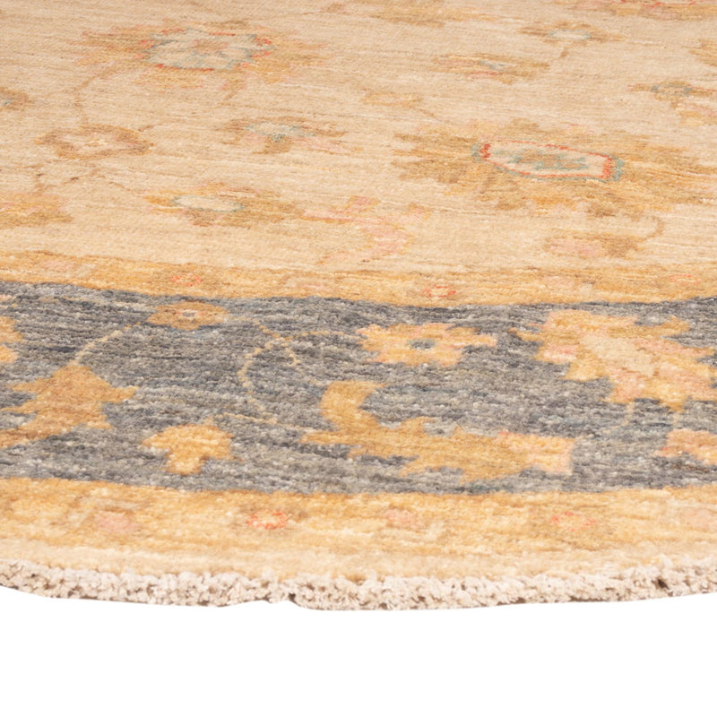 Ziegler Teppich rund  - 202 x 200 cm - beige