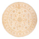 Ziegler Teppich rund  - 149 x 148 cm - beige