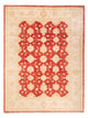 Ziegler Teppich - 201 x 155 cm - rot