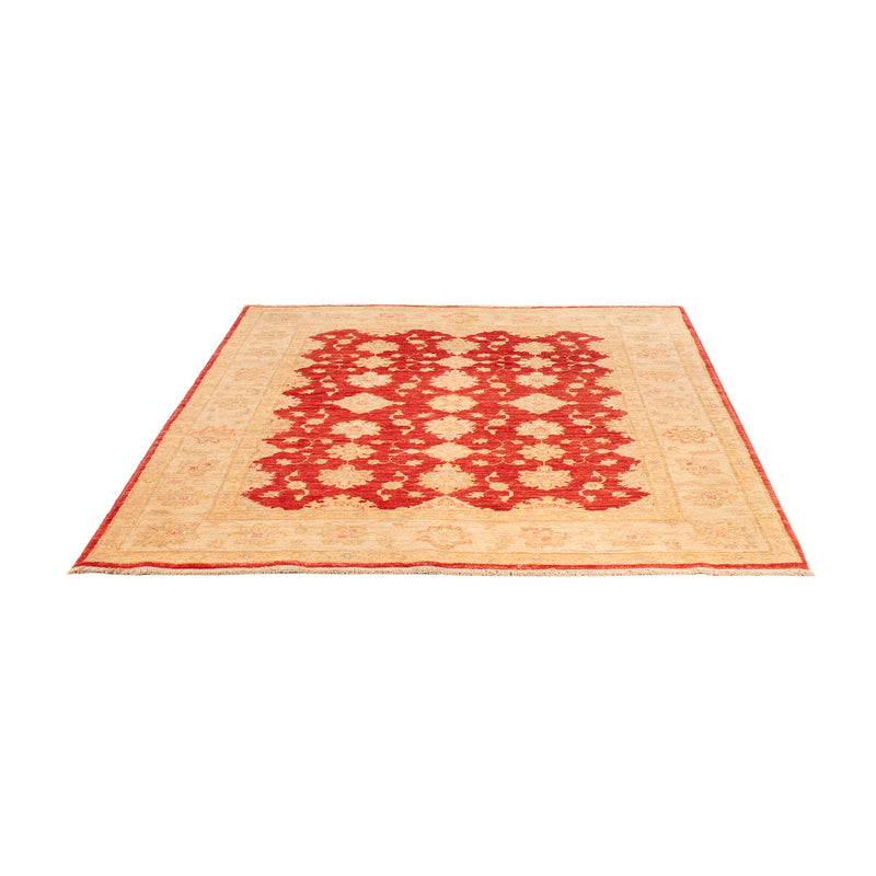 Ziegler Teppich - 201 x 155 cm - rot