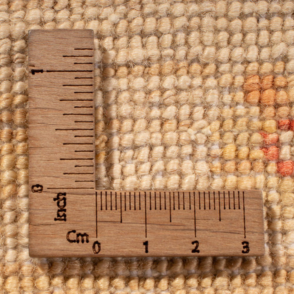 Ziegler Teppich - 198 x 154 cm - olivgrün