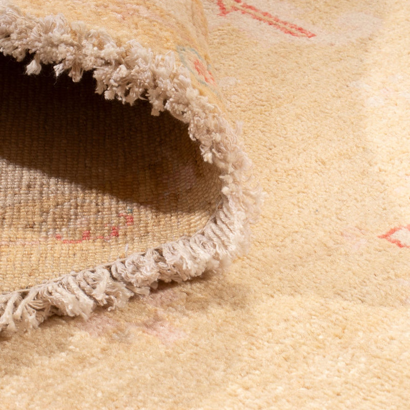 Ziegler Teppich rund  - 196 x 197 cm - beige