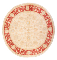 Ziegler Teppich rund  - 153 x 151 cm - beige