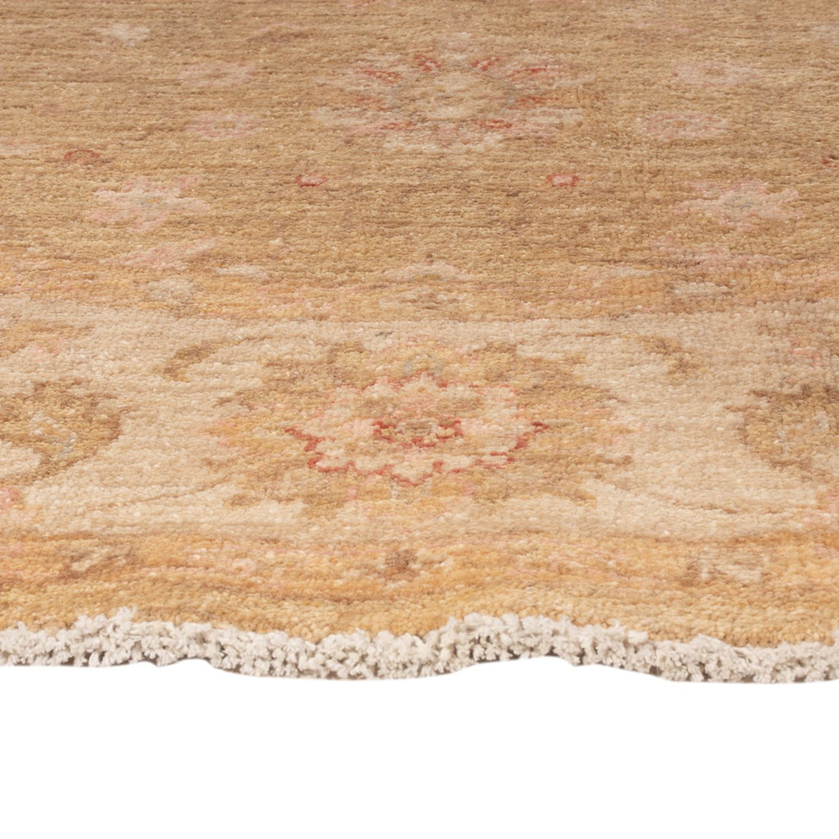 Ziegler Teppich rund  - 148 x 147 cm - hellbeige