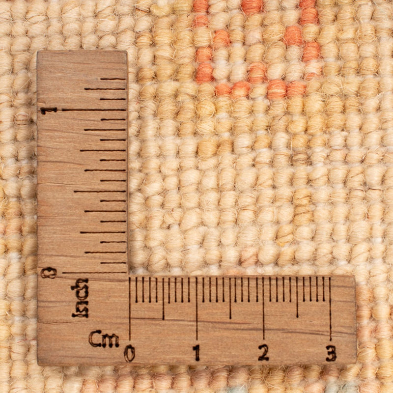 Ziegler Teppich rund  - 96 x 100 cm - beige