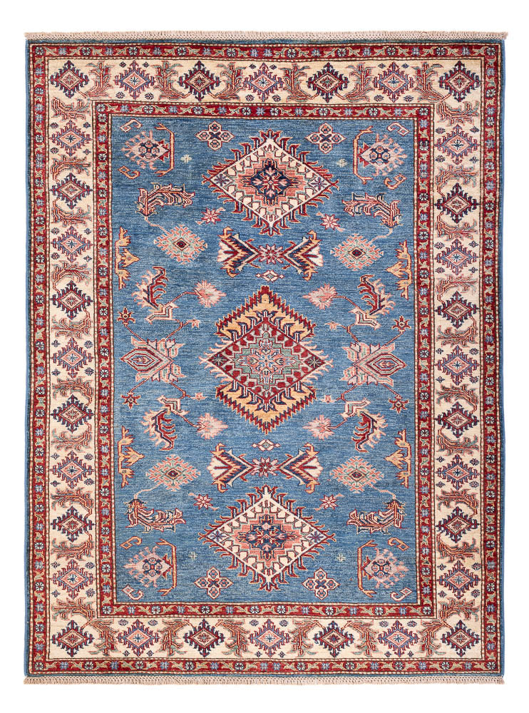 Ziegler Teppich - Kazak - 202 x 149 cm - blau