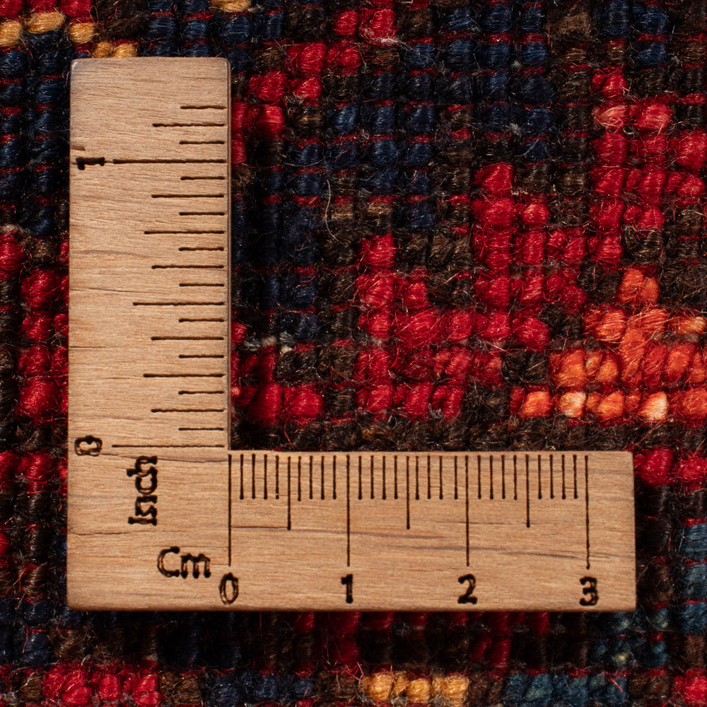 Afghan Teppich - Kunduz - 205 x 153 cm - rot