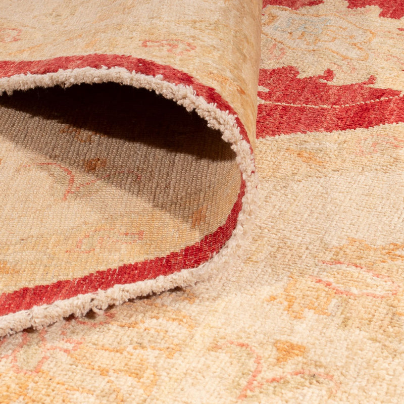 Ziegler Teppich rund  - 252 x 250 cm - rot