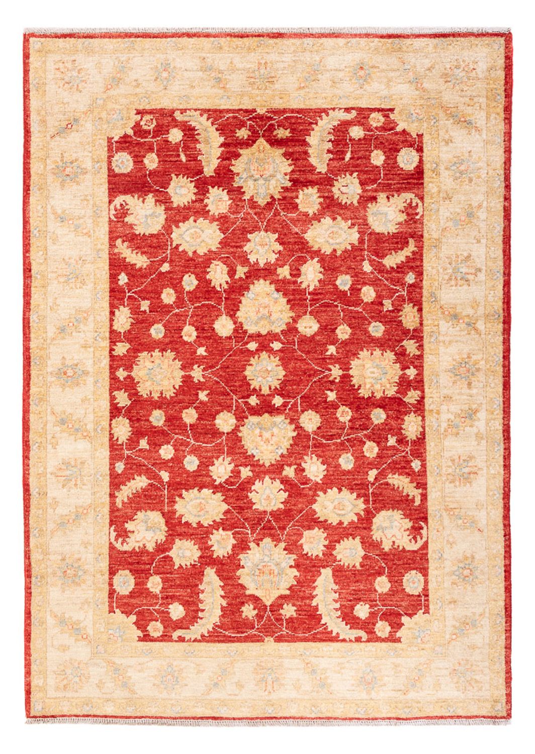 Ziegler Teppich - 177 x 124 cm - rot