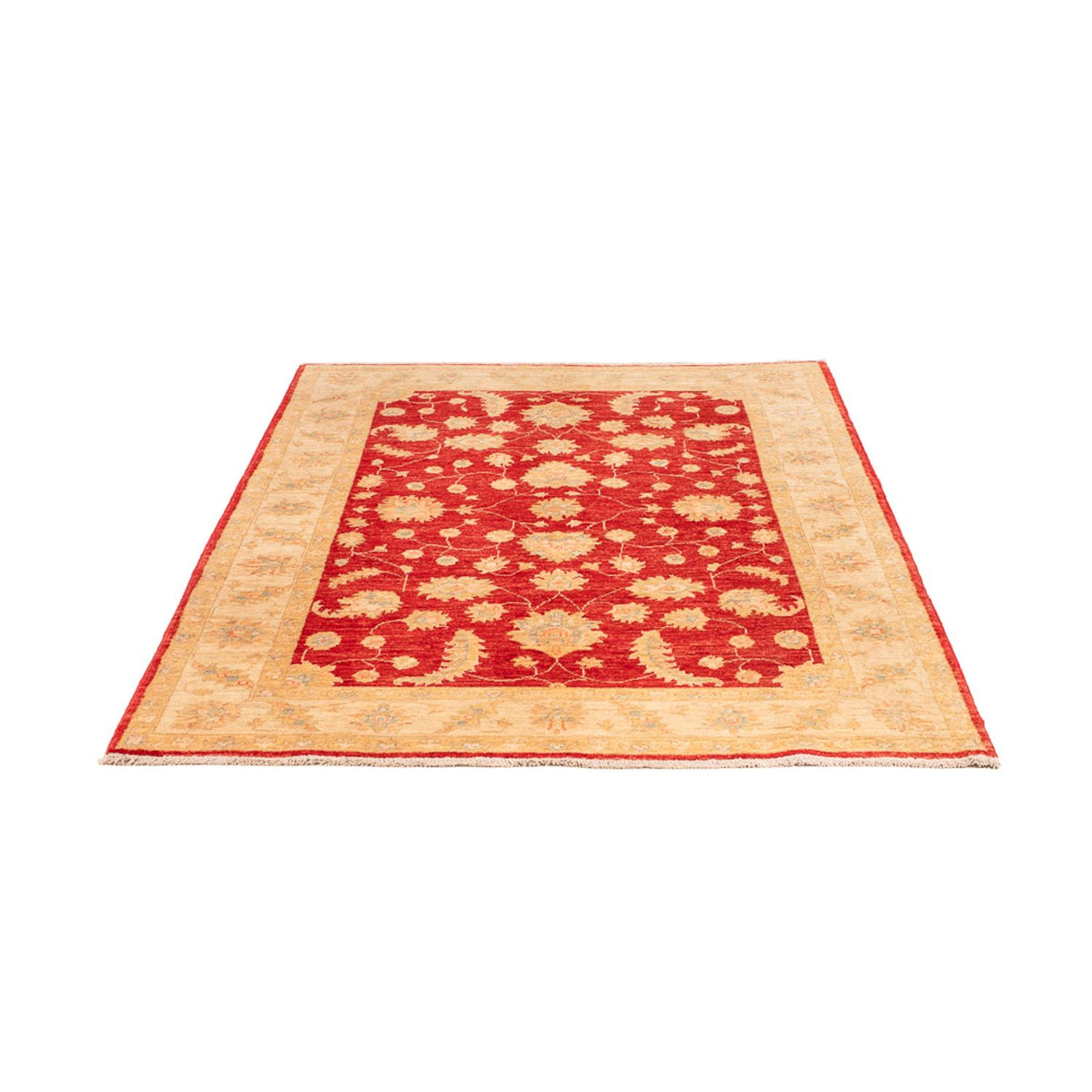 Ziegler Teppich - 177 x 124 cm - rot