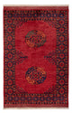 Afghan Teppich - 183 x 125 cm - rot