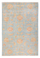 Ziegler Teppich - 179 x 121 cm - seeblau