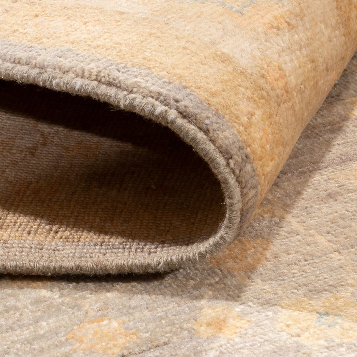 Ziegler Teppich - 178 x 121 cm - seeblau