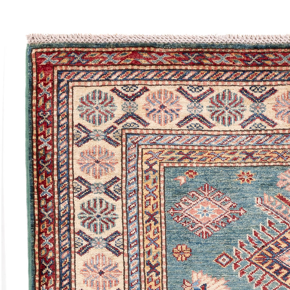 Ziegler Teppich - Kazak - Royal - 183 x 121 cm - seegrün