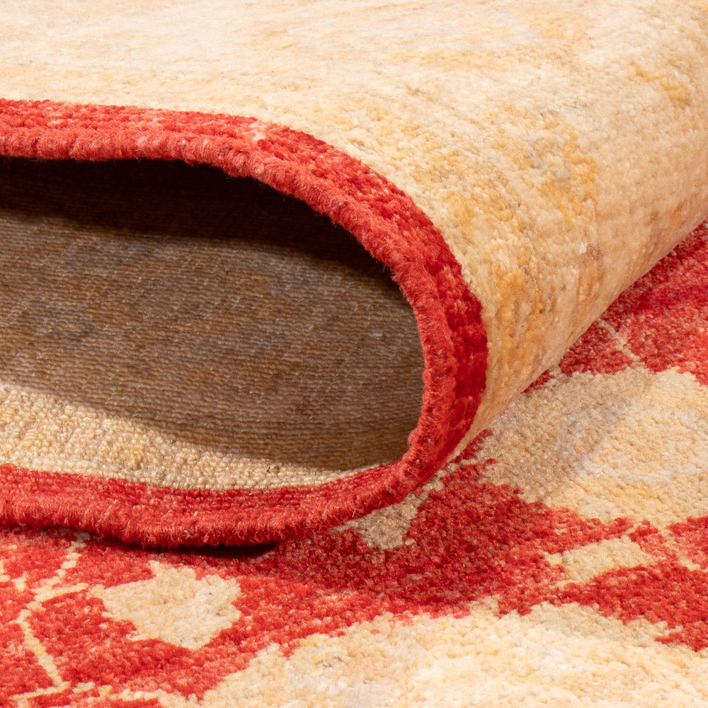 Ziegler Teppich - 181 x 125 cm - rot