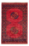 Afghan Teppich 122x182cm - Orientteppich - Rechteckig / Rot / 122 x 182 cm Rechteckig