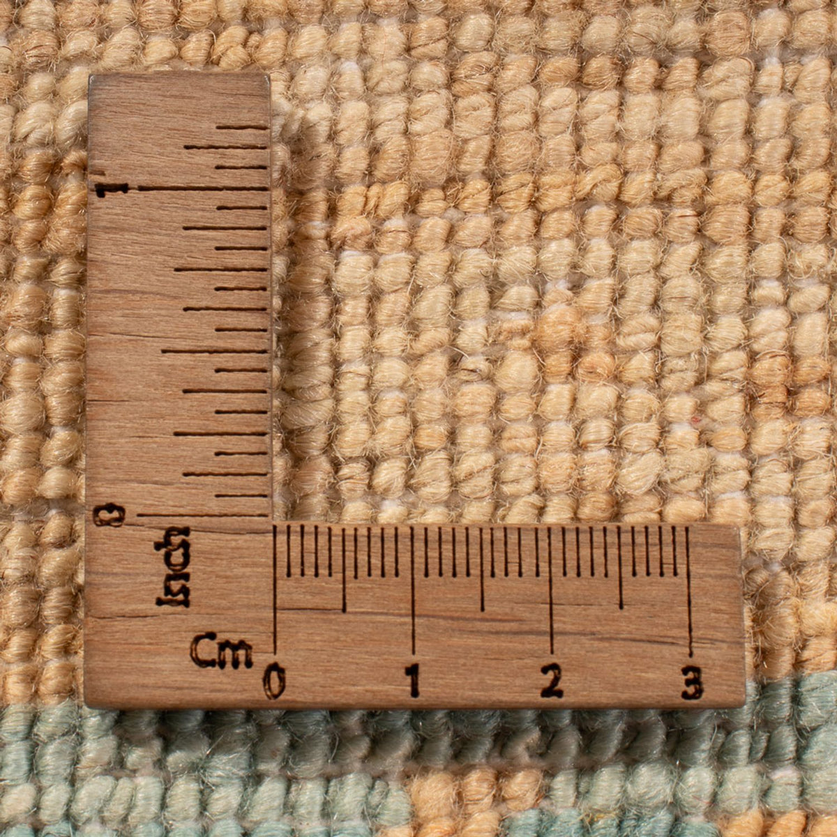 Ziegler Teppich - 185 x 122 cm - seeblau