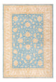 Ziegler Teppich - 177 x 122 cm - seeblau