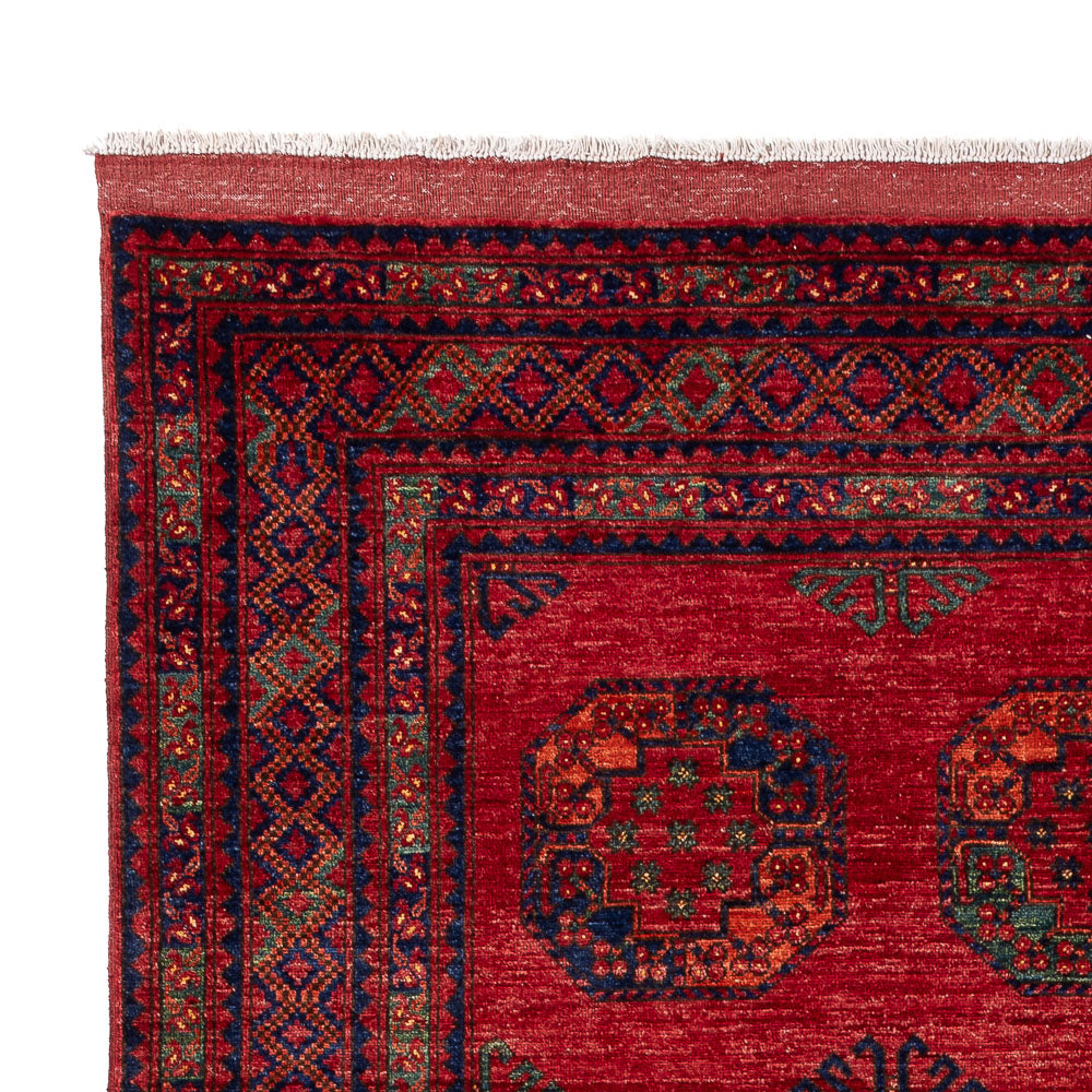 Afghan Teppich - Kunduz - 317 x 213 cm - rot