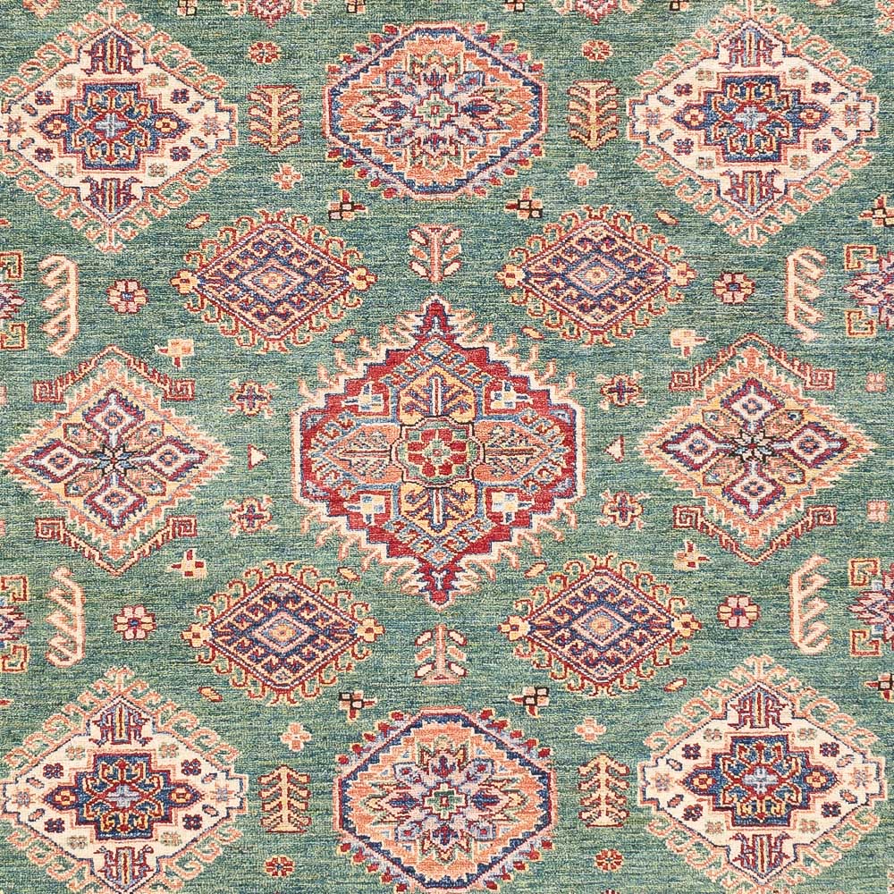 Ziegler Teppich - Kazak - 290 x 198 cm - hellgrün