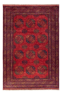 Afghan Teppich - Kunduz - 307 x 207 cm - rot