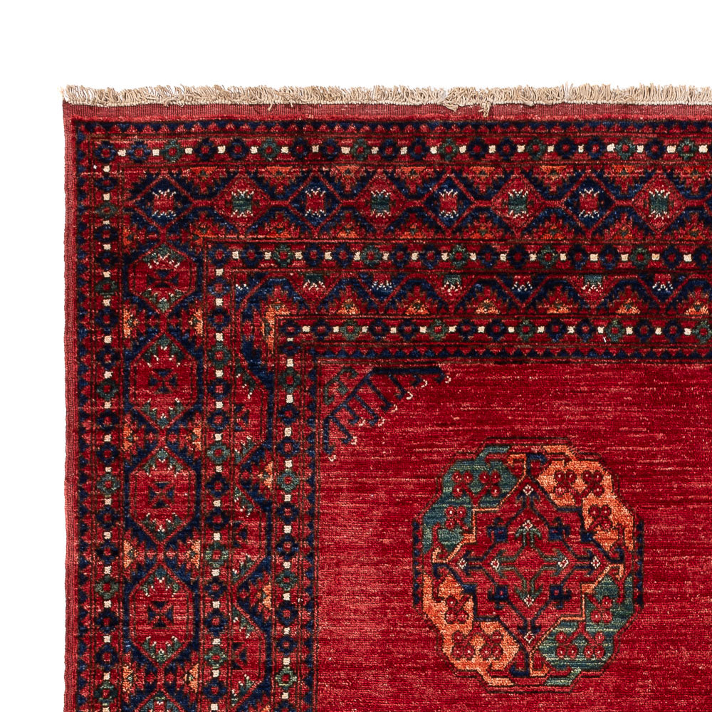 Afghan Teppich - Kunduz - 291 x 212 cm - rot