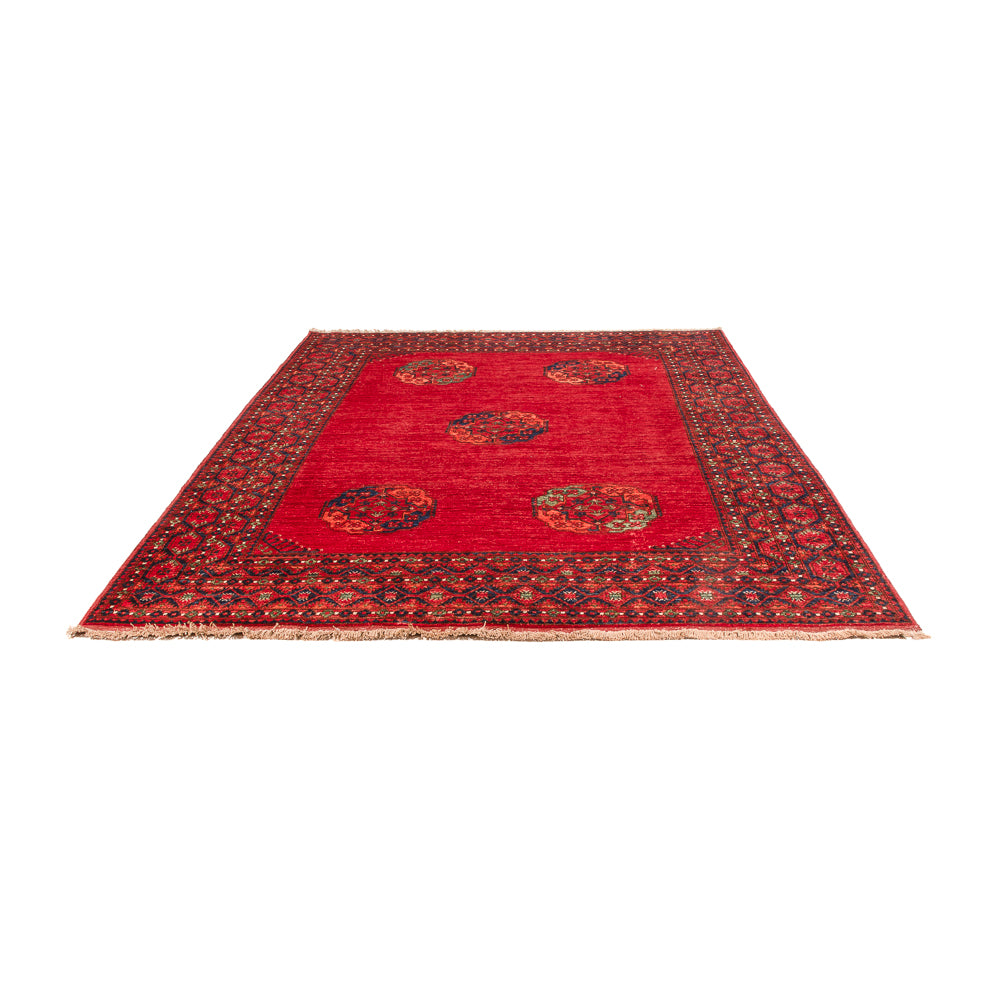 Afghan Teppich - Kunduz - 291 x 212 cm - rot