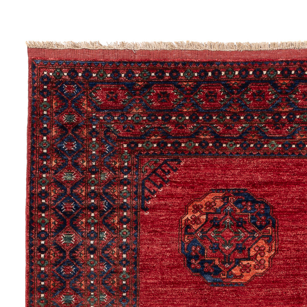 Afghan Teppich - Kunduz - 294 x 203 cm - rot