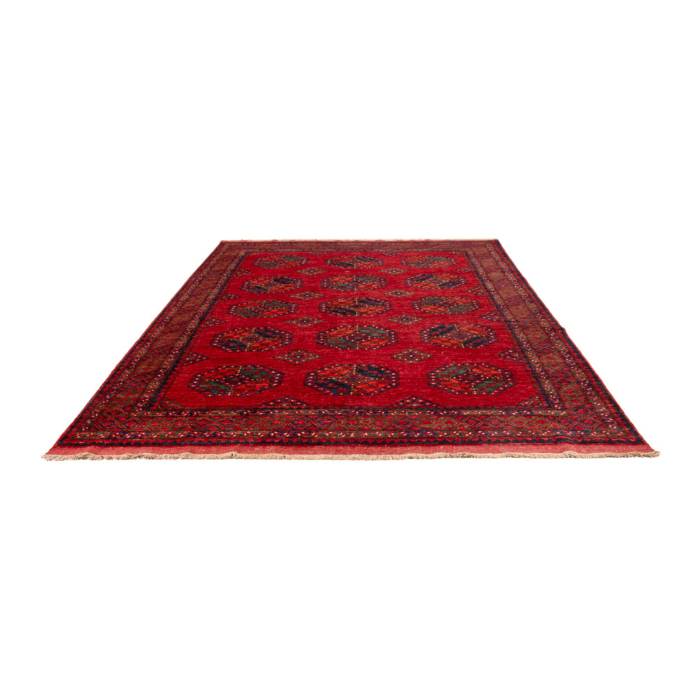 Afghan Teppich - Kunduz - 297 x 207 cm - rot