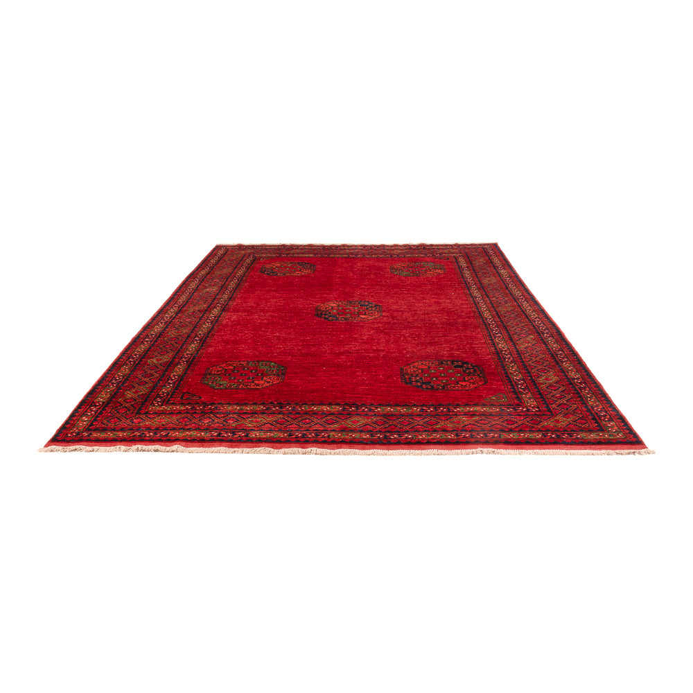 Afghan Teppich - Kunduz - 305 x 204 cm - rot